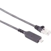 S-Impuls USB-C LAN adapter cable 1G, RJ45, PVC, black, 5m (5 m)
