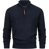 INDICODE JEANS Pull-over 'INPeace' bleu marine