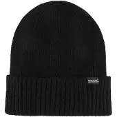 Regatta Ribbed Basic Beanie Noir