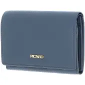 PICARD porte-monnaie Java 1 Wallet Denim bleu gris