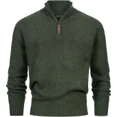 INDICODE JEANS Pull-over 'INPeace' vert foncé