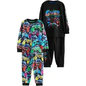Next Pyjama bleu roi / jaune / vert / noir