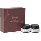 Evolve Beauty Coffret Cadeau Radiance Duo Gift Box Gold