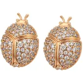 Gaya Boucles d'oreilles or rose