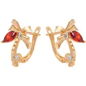 NAEMI Boucles d'oreilles or / or rose
