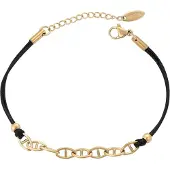 Faina Bracelet or / noir