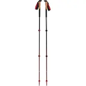 Black Diamond - Bâtons de randonnée 4 saisons - Pursuit Trekking Poles Charcoal/Octane en Aluminium - Taille S/M - Noir