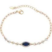 Faina Bracelet marine / or rose