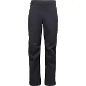 Black Diamond - Pantalon imper-respirant - M Fineline Stretch Full Zip Pants Black - Taille XS - Noir