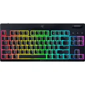 Razer BlackWidow V4 Low-profile Tenkeyless HyperSpeed (USA, Filaire, Sans fil), Clavier, Noir
