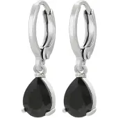 Gaya Boucles d'oreilles noir / argent
