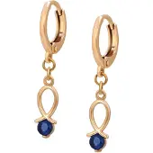 Gaya Boucles d'oreilles saphir / or