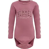 Hummel Barboteuse / body 'Fast' rose / blanc