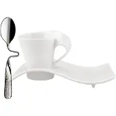 Villeroy & Boch NewWave Coffee NWC Espressoset 3tlg.- EC | | Art.-Nr. 1024848709 | EAN 4003683374525