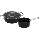 Fissler Adamant Set casserole 24cm casserole à manche 18cm