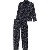 Schiesser Pyjama ' X-Mas Gifting Sets ' bleu foncé
