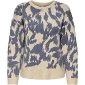 ONLY Pull-over 'ONLGIGI' beige / indigo