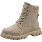 Marco Tozzi Bottines à lacets beige