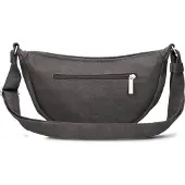 Zwei Sacs à main 'Mademoiselle M50' gris foncé / argent