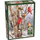 Cobble Hill Puzzle Oiseaux d'Hiver - 1000 pièces