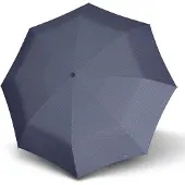 Doppler Parapluie 'Carbonsteel Magic' bleu foncé / blanc