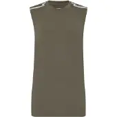 Plein sport T-Shirt olive / blanc