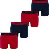 Phil&Co. Boxers bleu marine / rouge