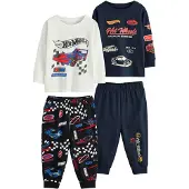 Next Pyjama bleu marine / rouge / noir / blanc cassé