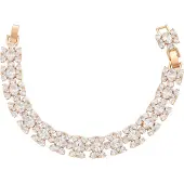 NAEMI Bracelet jaune d'or / transparent