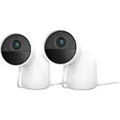 Philips Hue Secure Desktop Caméra de Sécurité Blanc Lot de 2