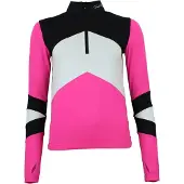 Mountain Peak T-shirt 1ere peau avec zip femme
