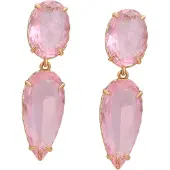 NAEMI Boucles d'oreilles or / rose clair