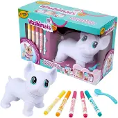 Crayola Coloriage - - Washimals Chien Jumbo - Chien géant lavable à personnaliser À partir de 3 ans