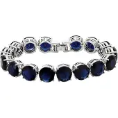 Gaya Bracelet bleu marine / argent