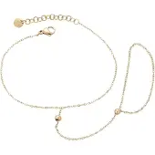 Faina Bijoux de pied or