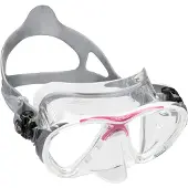 Cressi Masque Big Eyes Evolution Crystal - Couleur - Clear/Rose