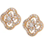NAEMI Boucles d'oreilles or rose