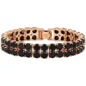 Gaya Bracelet or / noir
