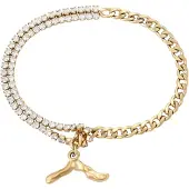 NAEMI Bracelet or / argent