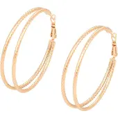 NAEMI Boucles d'oreilles or / or rose