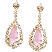 NAEMI Boucles d'oreilles or / rose