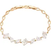 Gaya Bracelet or rose / blanc