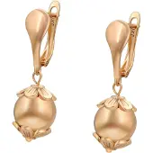 Faina Boucles d'oreilles or rose