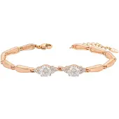 NAEMI Bracelet or / transparent