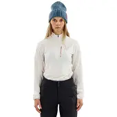 The Mountain Studio Light Tech Half Zip Fleece Blanc S Femme