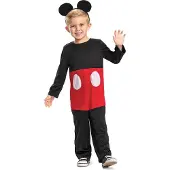 Disguise Disney Mickey Classic Children Costume Rouge 3-4 Years Enfants