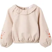 Zippy 3107490701 Long Sleeve Shirt Beige 7-8 Years Fille