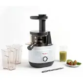 Moulinex Juiceo ZU150110 - Centrifugeuse - blanc neige/gris foncé