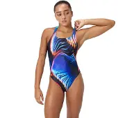 Speedo Maillot De Bain Sublimation Printed Leaderback