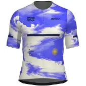 Santini Paris-nice 2025 Short Sleeve Jersey Violet 4XL Homme
